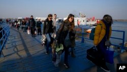 Украински бегалци (илустрација)