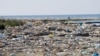 Albania- The polluted beachside on the Adriatic Coast on the Durres County