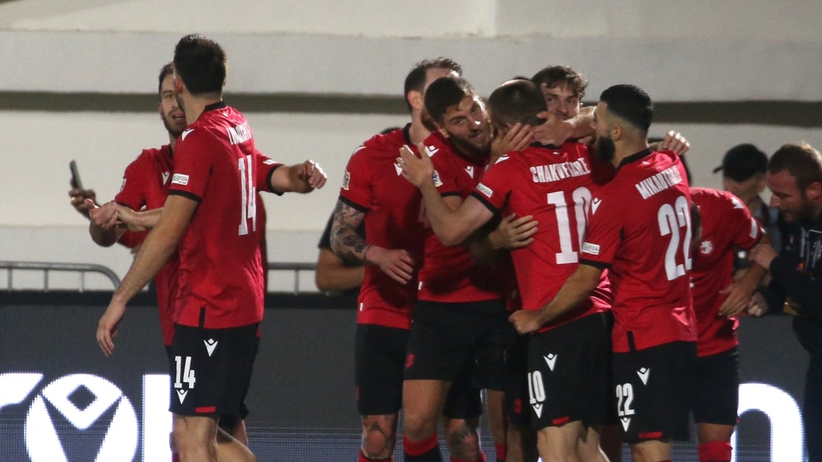 Georgia’s National Football Team Secures Impressive 4-1 Win Against Czech Republic