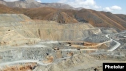 Armenia - Gold mines at Sotk.