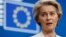 Кіраўніца Эўракамісіі Уршуля фон дэр Ляен.