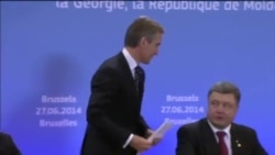 Moldova a semnat la Bruxelles Acordul de Asociere la UE