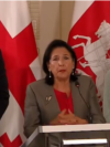 Pro-Western Georgian President Calls For Protests, Won't Recognize Election Results Pro-Western Georgian President Calls For Protests, Won't Recognize Election Results
