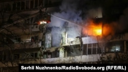 Наслідки російського удару в Дніпровському районі Києві, 25 листопада 2025 року