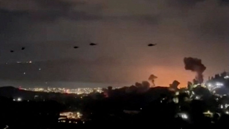 АҚШ Венесуэлага ҳаводан зарба берди. Трамп Мадуро қўлга олинганини билдирди