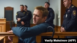 Russian opposition leader Aleksei Navalny was released from jail early on October 14 after serving a 20-day sentence.