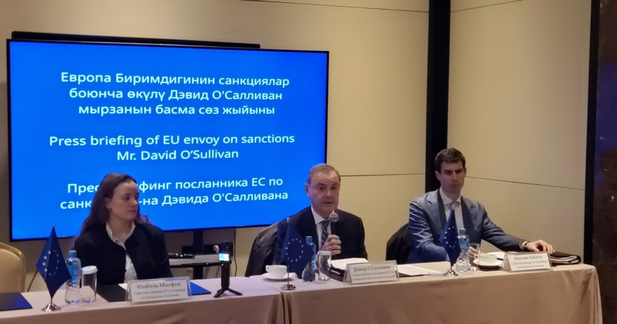 EU Sanctions Envoy Visits Bishkek Amid Concerns Over Russian Circumvention