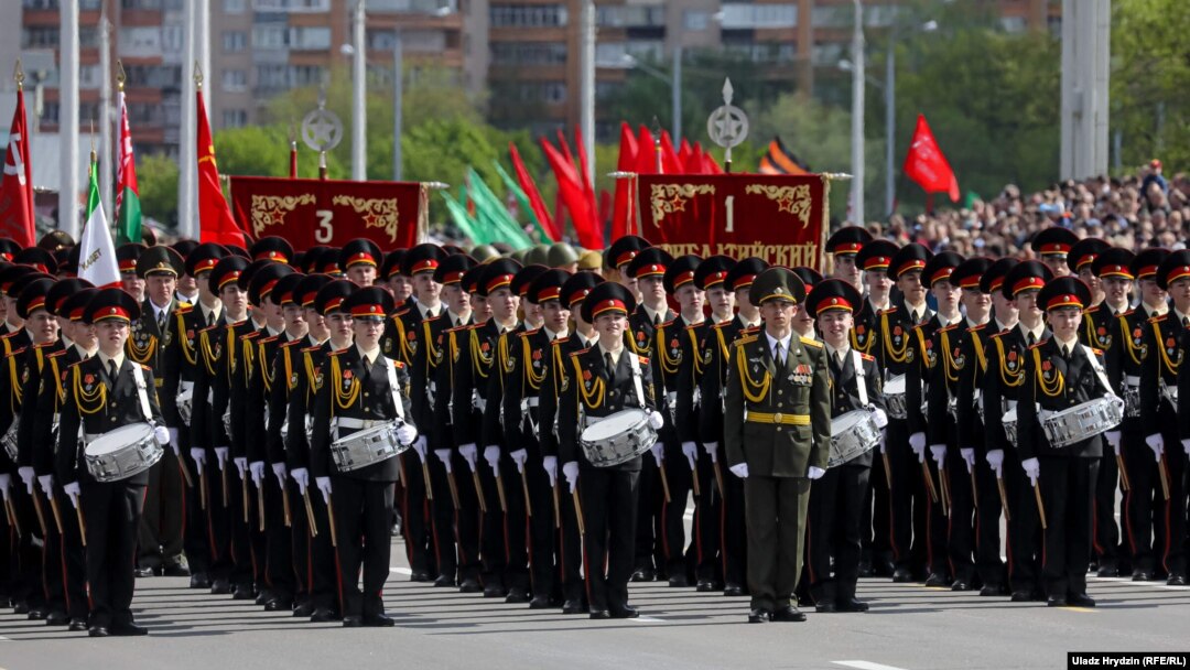 Парад у Дзень Перамогі, Менск 9 траўня 2020 