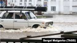 Паводки в Керчи, иллюстрационное фото