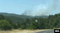 Пожар во близина на Пехчево