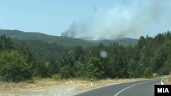 Пожар во близина на Пехчево