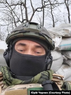 Юрій Черних під час оборони Києва, 2022 рік