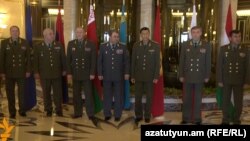 Участники заседания Военного комитета ОДКБ 