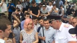 В Махачкале задерживают участников антикоррупционного митинга