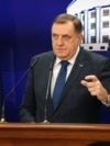 Presidenti i Republikës Sërpska, Millorad Dodik. Banjallukë, 25 janar 2025. 