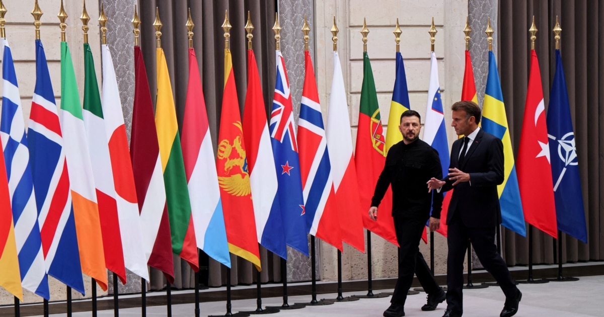 Western Leaders To Meet Zelenskyy In Paris To Discuss Ukraine's Future Amid Peace Push