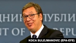 Претседателот на Србија Александар Вучиќ 