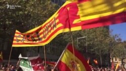 Marș anti-independență la Barcelona
