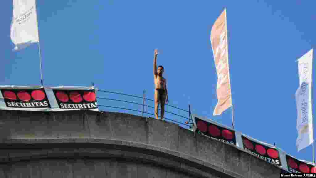 Igor Kazić, Mostar, 28. juli 2013. Foto: RSE / Mirsad Behram