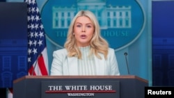 Про це журналістам повідомила речниця Білого дому Керолайн Левітт