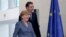 Aleksandar Vučić i Angela Merkel u Berlinu