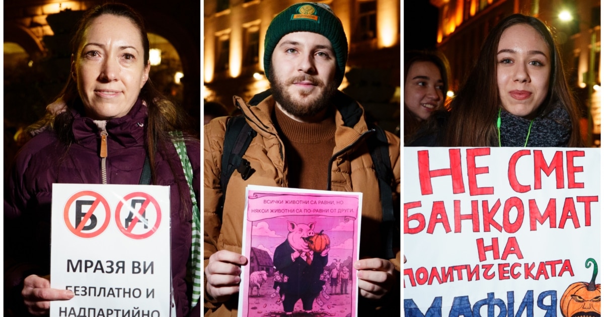 За някои това е първият протест, в който участват. За