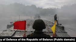 Вайсковыя вучэньні ў Беларусі, што праходзілі летась у кастрычніку. Ілюстрацыйнае фота