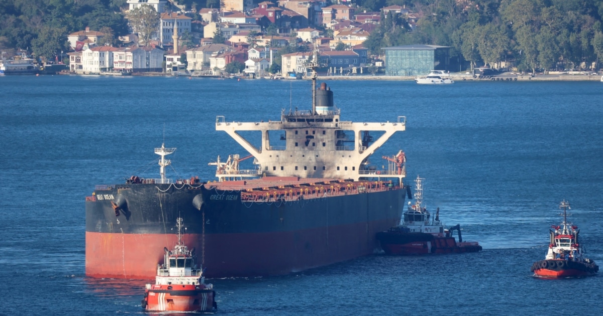 Shipspotting Photos Highlight Ferocity Of Black Sea Drone War 