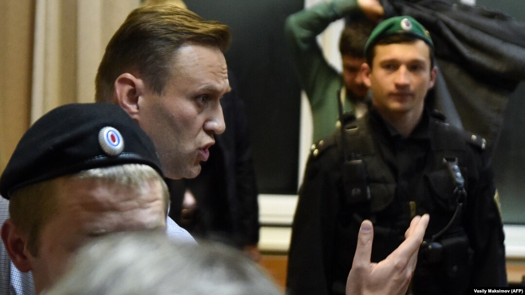 Алексей Навальный в суде
