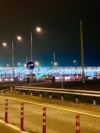 В'їзд на Керченський міст в окупованому Криму.