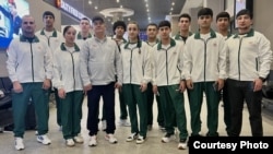 Дастаи мунтахаби бонки Тоҷикистон. Акс аз Федератсияи бокси Тоҷикистон