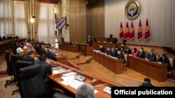 Заседание Комитета по конституционному законодательству, государственному устройству, судебно-правовым вопросам и регламенту Жогорку Кенеша. 2 февраля 2020 года. 