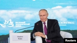 Vladimir Putin a participăat pe 5 septembrie la Forumul Economic Estic de la Vladivostok.