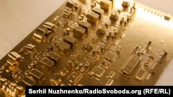 Експозиція Антропологічного музею «Чорнобильдорфу» у «Мистецькому арсеналі» у Києві