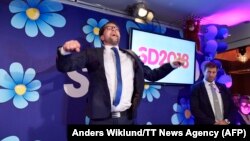 Лідэр «Швэдзкіх дэмакратаў» Імі Окесан