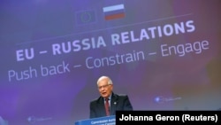 جوزپ بورل می‌گوید اتحادیه اروپا باید خود را برای وخامت مناسبات با روسیه که اکنون در نازلترین سطح است آماده کند.