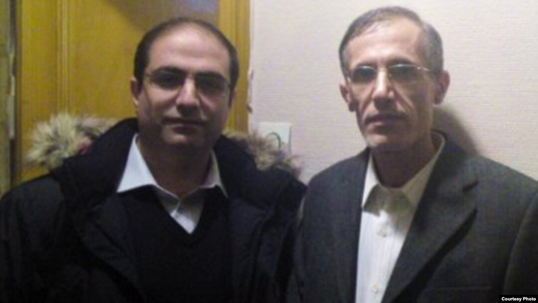 احمد ملکی (راست) دیپلمات ایرانی در ایتالیا همراه با محمدرضا حیدری، کنسول سابق ایران در نروژ/ عکس: سایت گویا