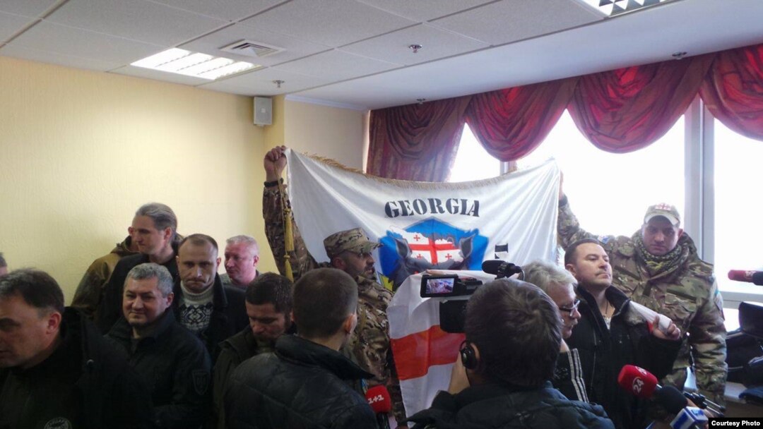 The leader of the so-called Georgian Legion -- a unit of fighters from Georgia that has been incorporated into Ukraine's armed forces -- had warned Kyiv that his fighters would leave Ukraine if Gia Tsertsvadze was extradited to Russia.