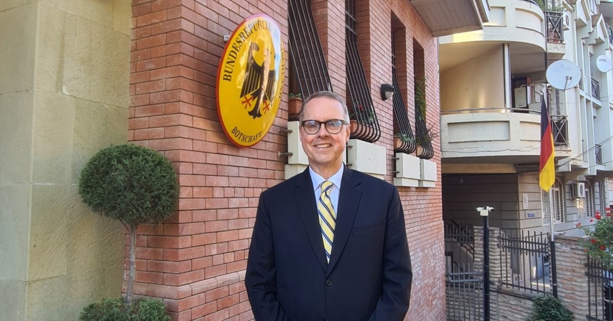 საქართველოში დაბრუნებული გერმანიის ელჩი მადლობას უხდის კარგ ადამიანებს, მეგობრებს