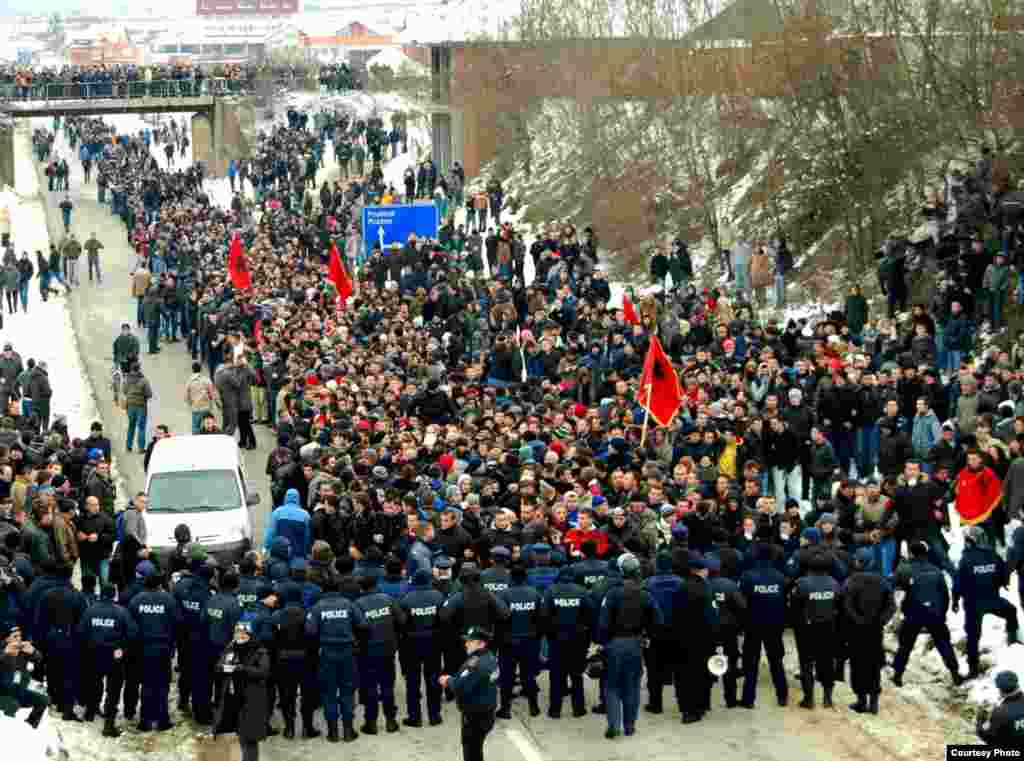 Protest pristalica Samoopredeljenja, 22. januar 2012.