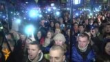 На Евромайдане спели гимн Украины