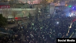 Учасники протестів в Ірані, 9 січня 2026 року
