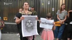 Proteste la Odesa în sprijinul regizorului Oleh Sentsov