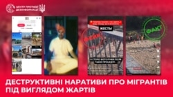Візуалізація фейків на тему трудовогї міграції від Центру протидії дезінформації