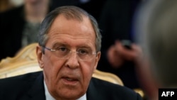 Russian Foreign Minister Sergei Lavrov