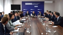 Întrunirea reprezentanților politici ai Chișinăului și Tiraspolului în formatul 1+1 de la sediul OSCE din stânga Nistrului, 16 aprilie 2026