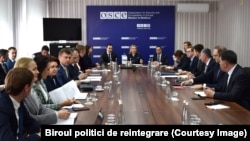 Întrunirea reprezentanților politici ai Chișinăului și Tiraspolului în formatul 1+1 de la sediul OSCE din stânga Nistrului, 16 aprilie 2026