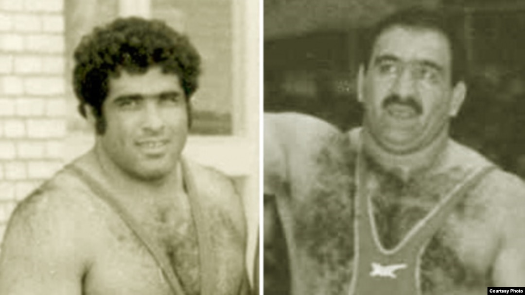 سوخته سرایی (چپ) و علیرضا سلیمانی