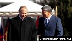 Владимир Путина жана Алмазбек Атамбаев (28-февраль, 2017-ж)