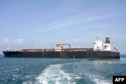 Індійське судно Nanda Devi, що перевозить скраплений нафтовий газ (LPG), прибуває до порту Вадінар 17 березня 2026 року після того, як Іран дозволив йому пройти через Ормузьку протоку